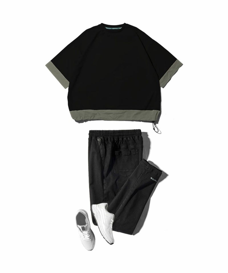 アンクル丈 スキニーパンツ ストレッチ メンズ 足が太い