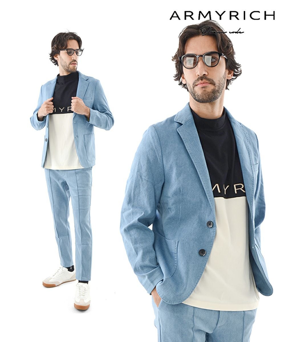 Feel Loose デニムストレッチスーツセットアップ | セットアップ