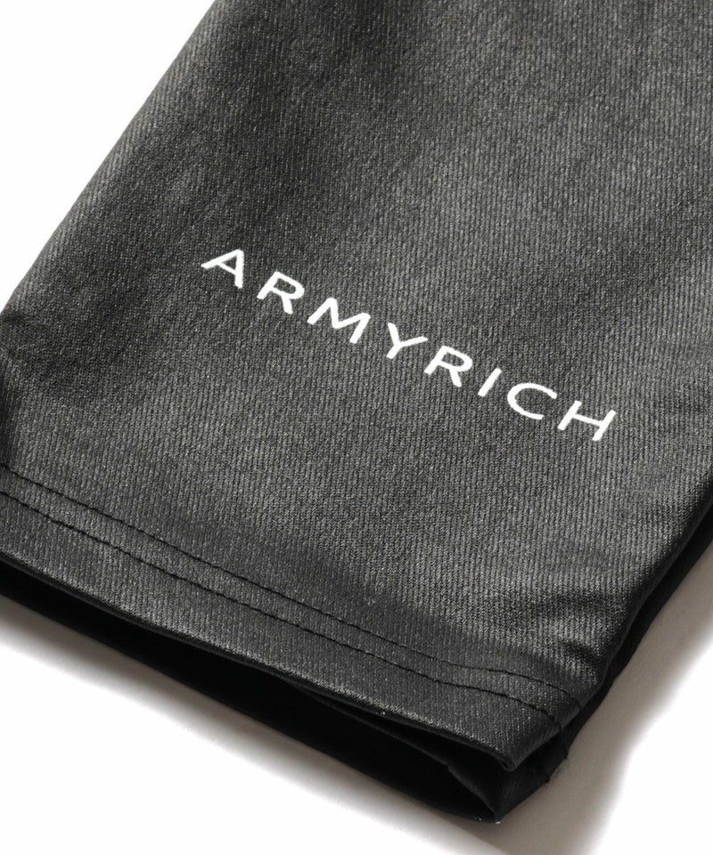 アンクル丈 スキニーパンツ ストレッチ メンズ 足が太い BLACK 黒