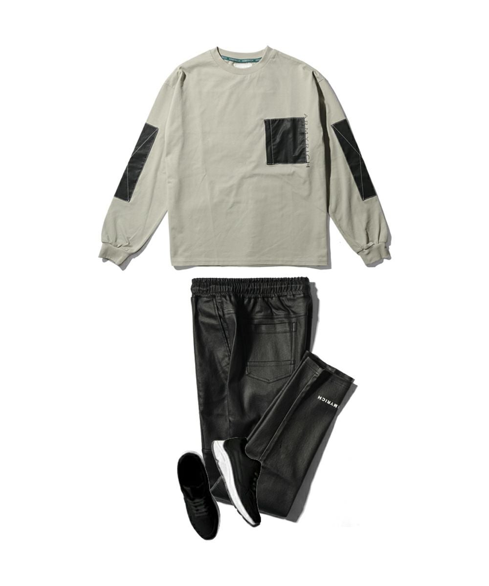 アンクル丈 スキニーパンツ ストレッチ メンズ 足が太い