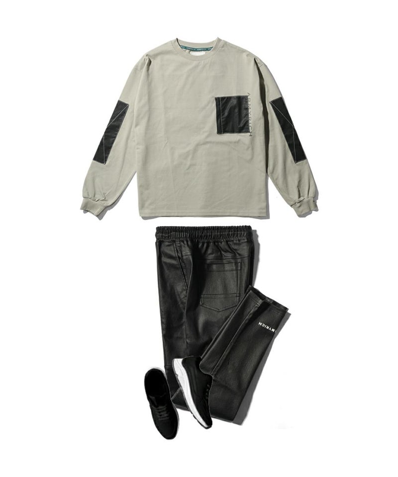 アンクル丈 スキニーパンツ ストレッチ メンズ 足が太い