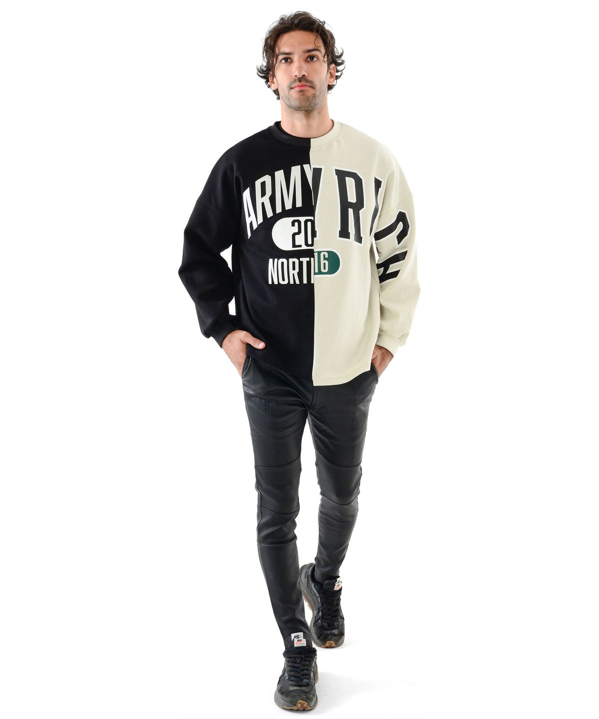 アンクル丈 スキニーパンツ ストレッチ メンズ 足が太い コーディネート