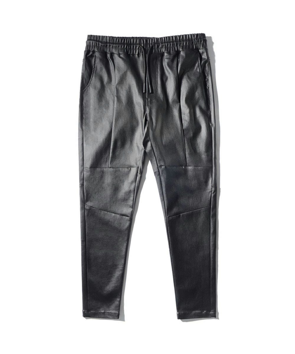 アンクル丈 スキニーパンツ ストレッチ メンズ 足が太い 正面