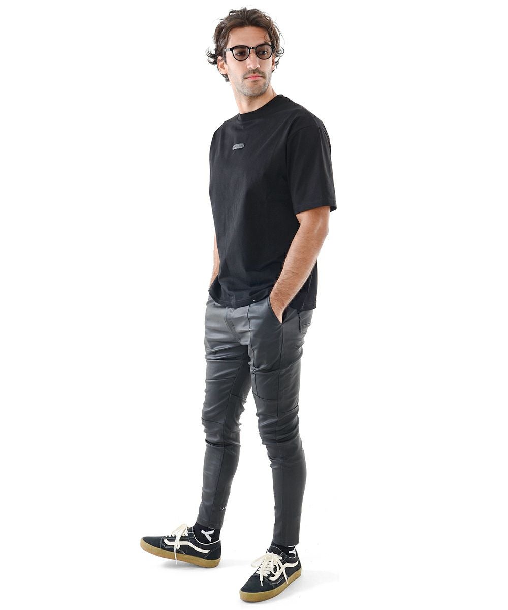 アンクル丈 スキニーパンツ ストレッチ メンズ 足が太い 下半身