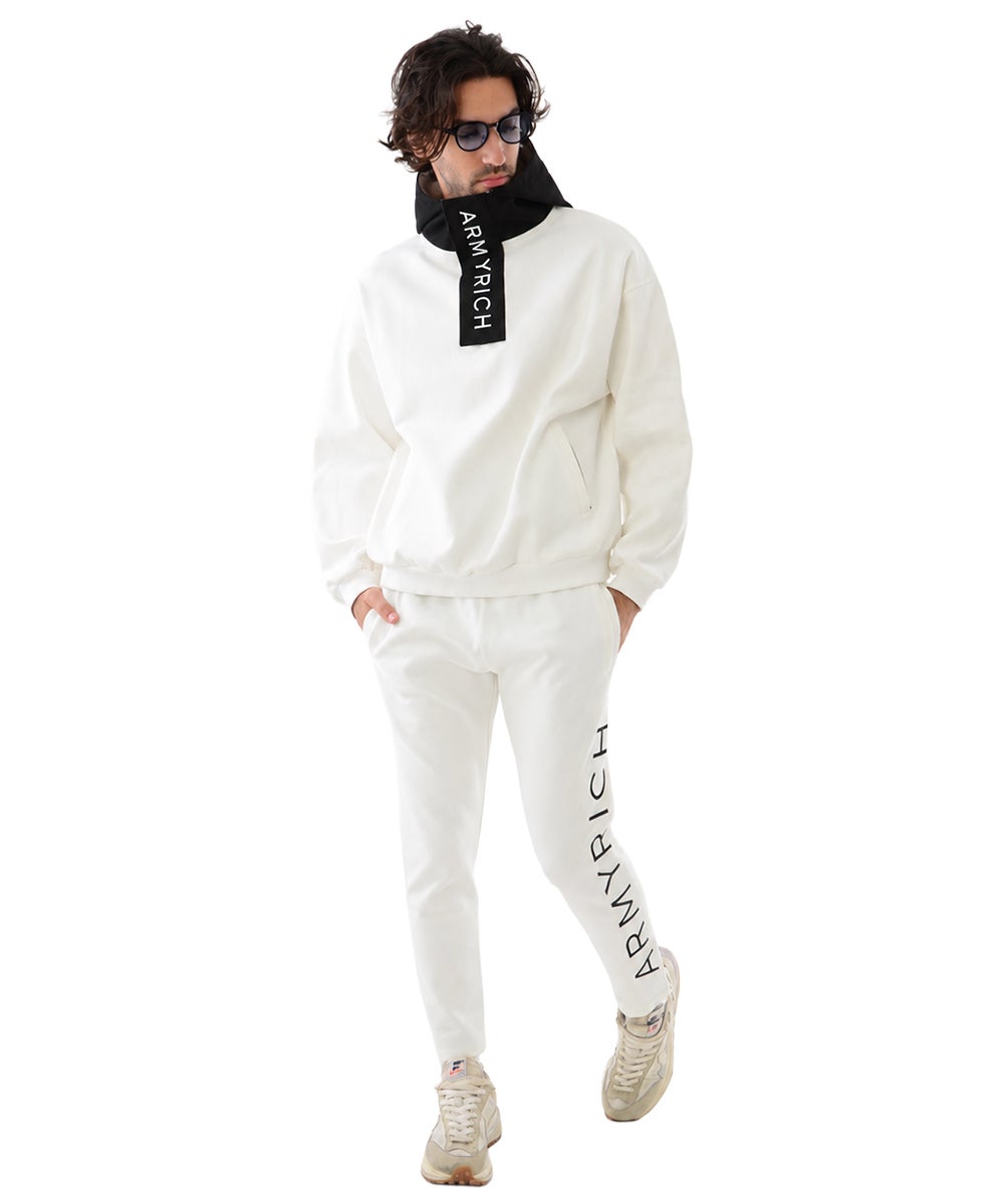 ジャージ スウェット セットアップ メンズ 動きやすい BLACK 黒