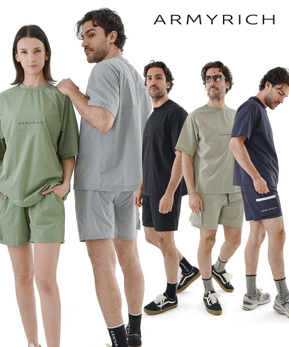 21%OFF】ストレッチナイロンTシャツセットアップ | セットアップ