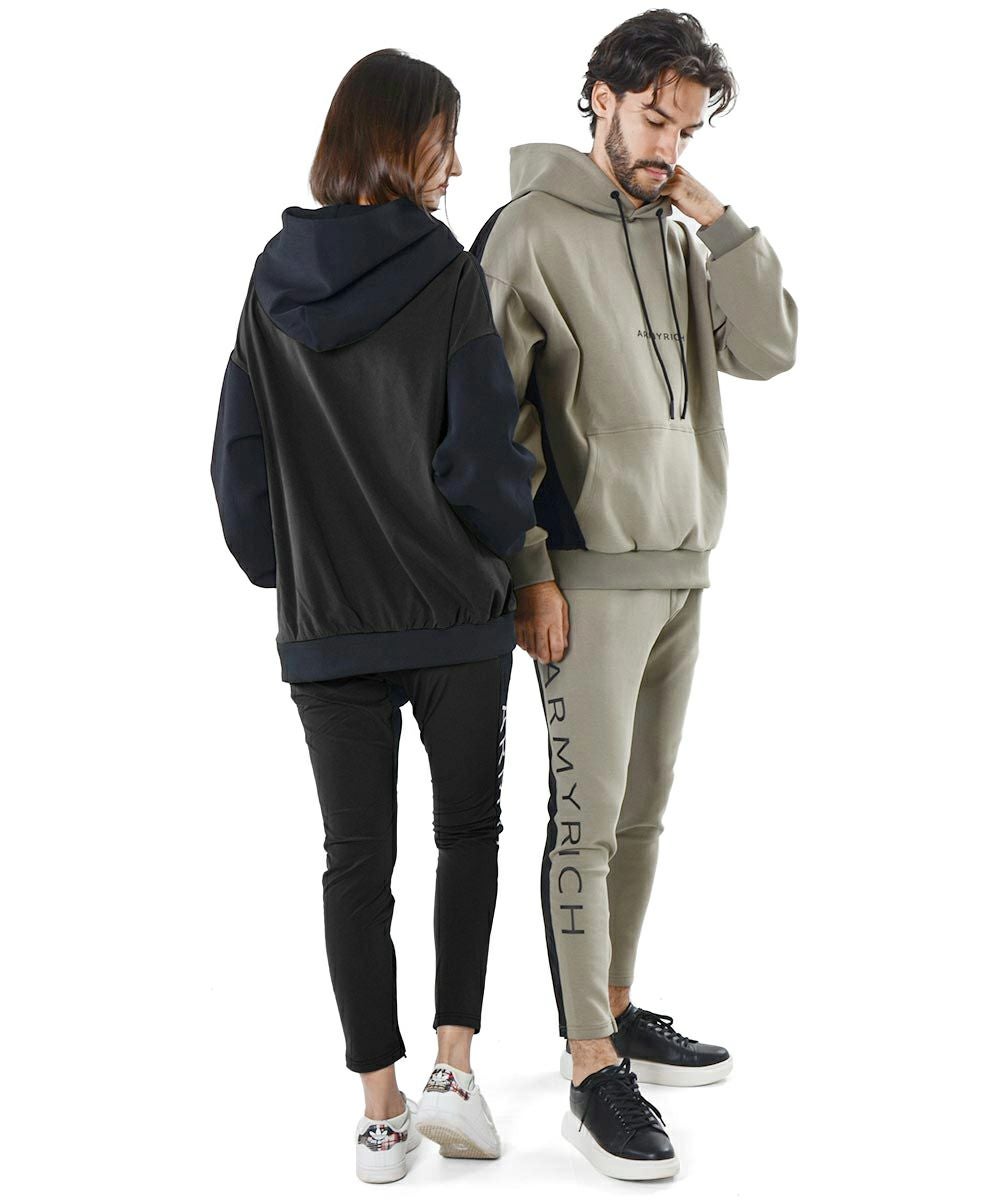 30％OFF】ナイロン切替ボンディングオーバーサイズパーカー