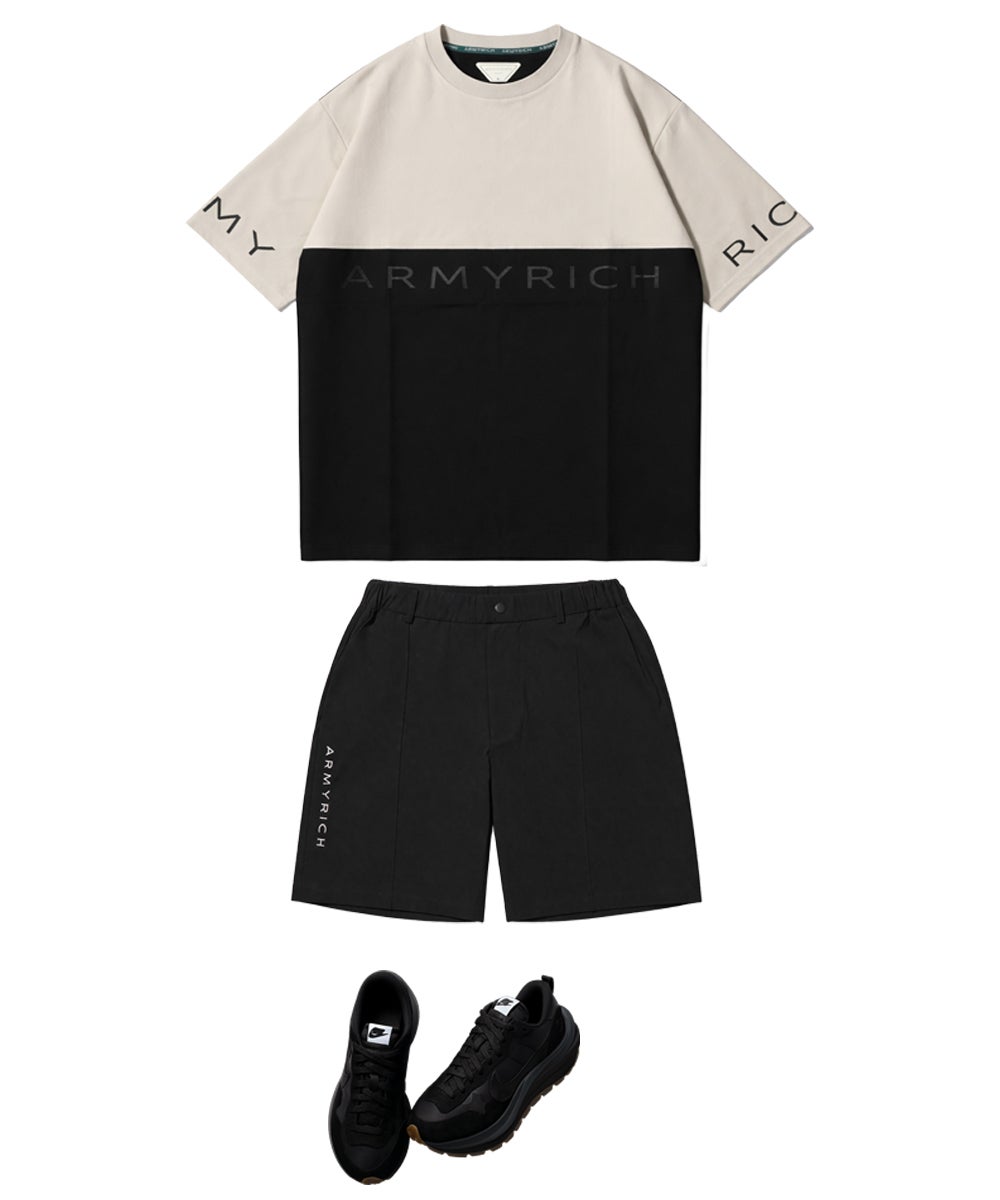 ストレッチナイロンTシャツセットアップ | セットアップ・メンズ