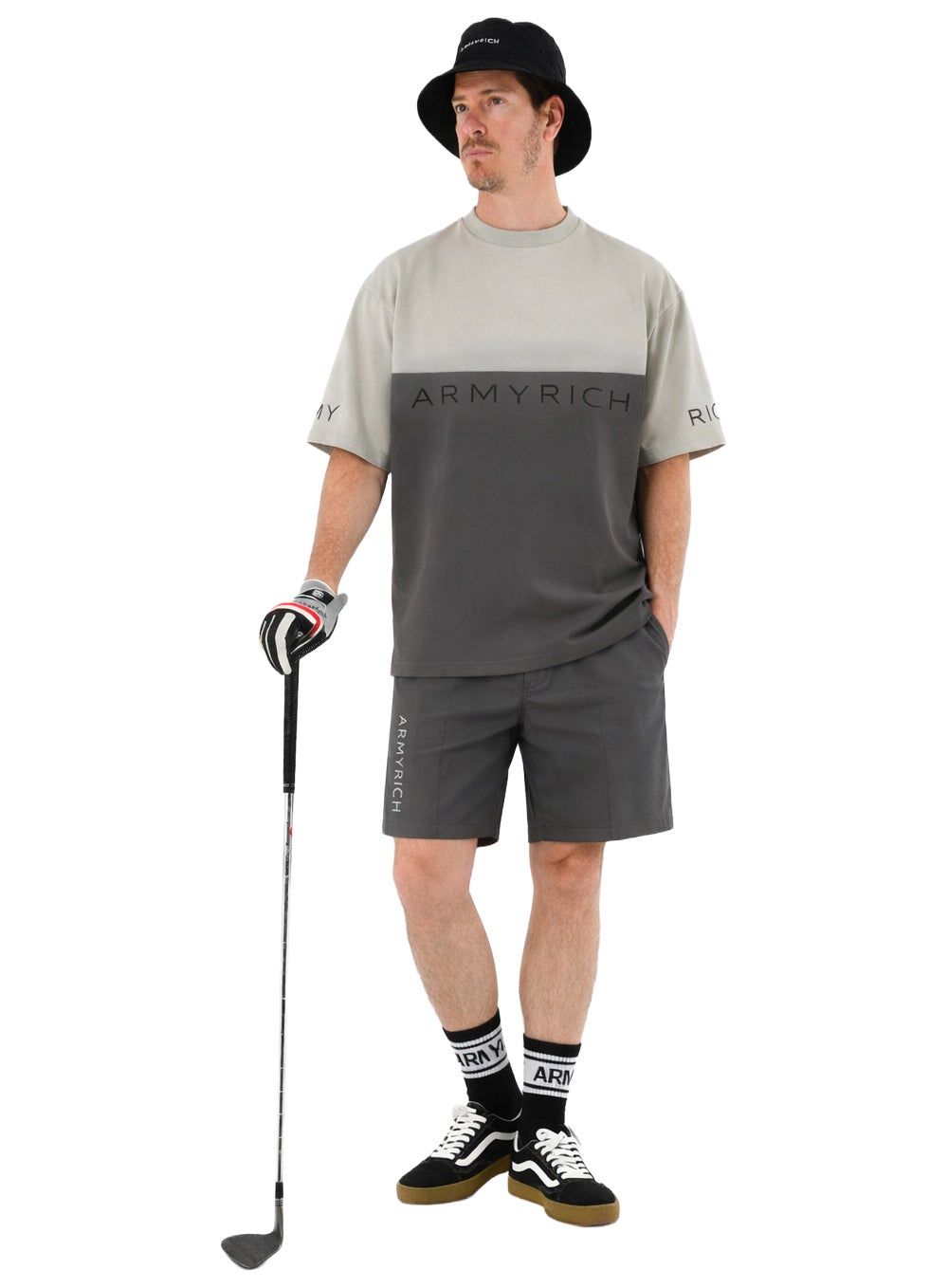 ストレッチナイロンTシャツセットアップ | セットアップ・メンズ