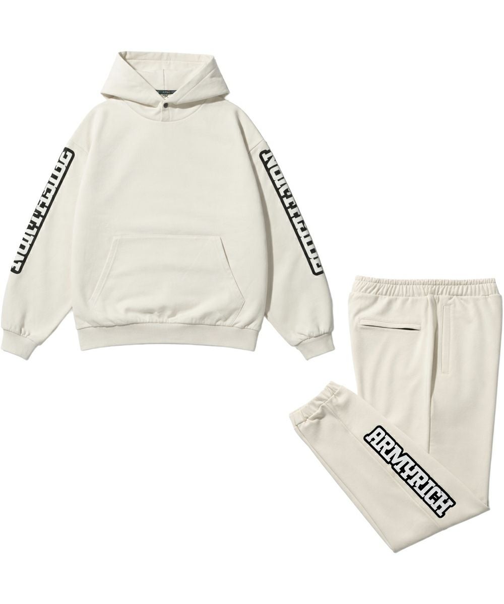 13%OFF】アーチロゴコットンパーカーセットアップ | セットアップ
