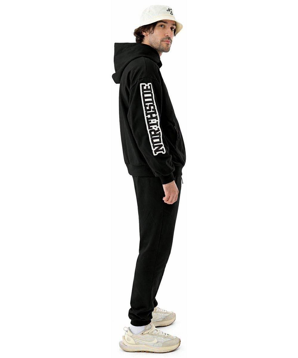 13%OFF】アーチロゴコットンパーカーセットアップ | セットアップ