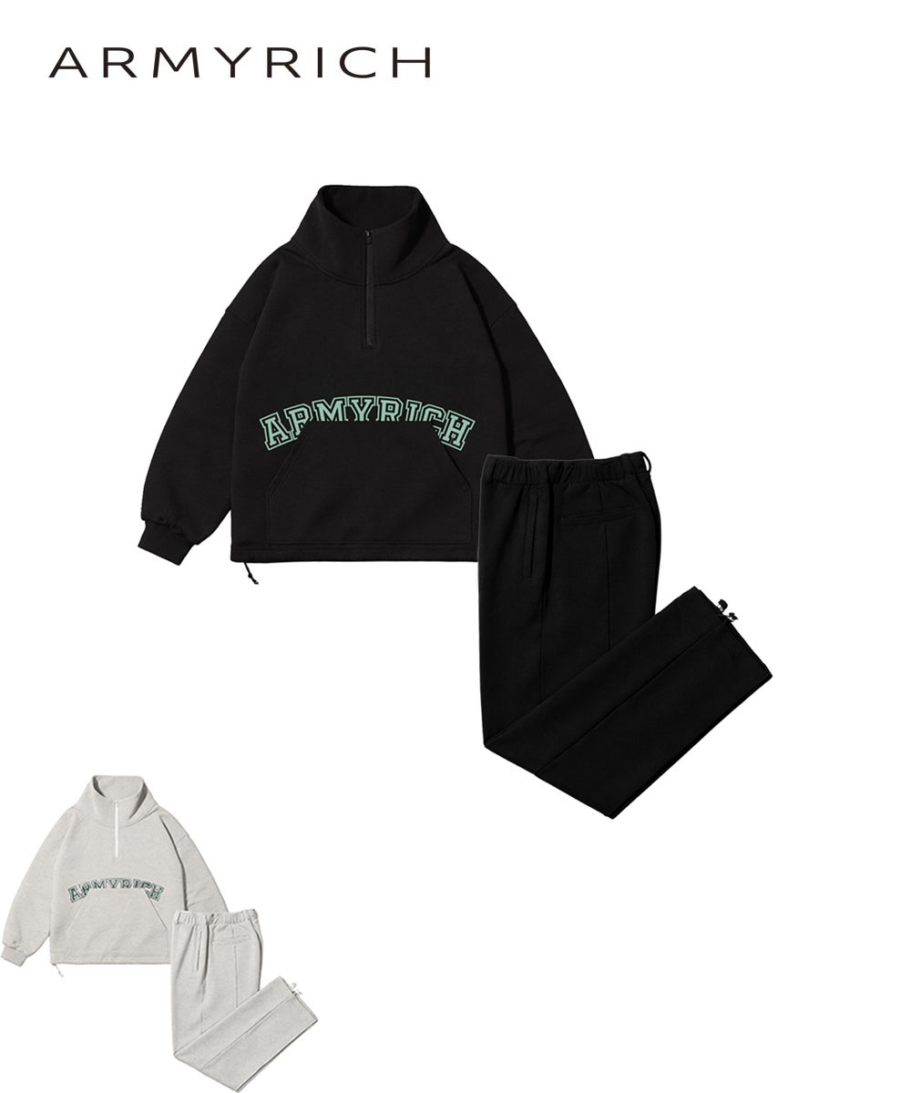 11％OFF】スウェットハーフジップセットアップ | セットアップ・メンズ