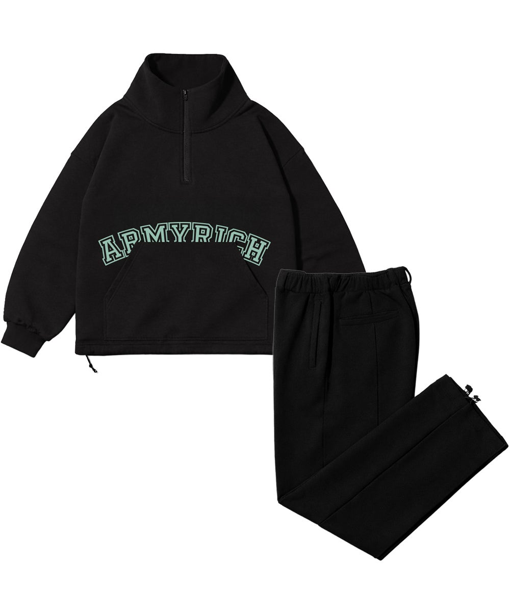 11％OFF】スウェットハーフジップセットアップ | セットアップ・メンズ