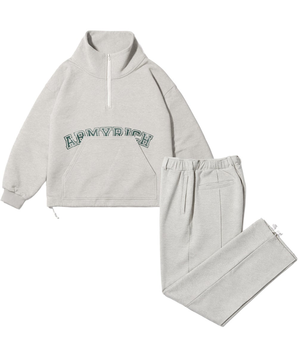 11％OFF】スウェットハーフジップセットアップ | セットアップ・メンズ