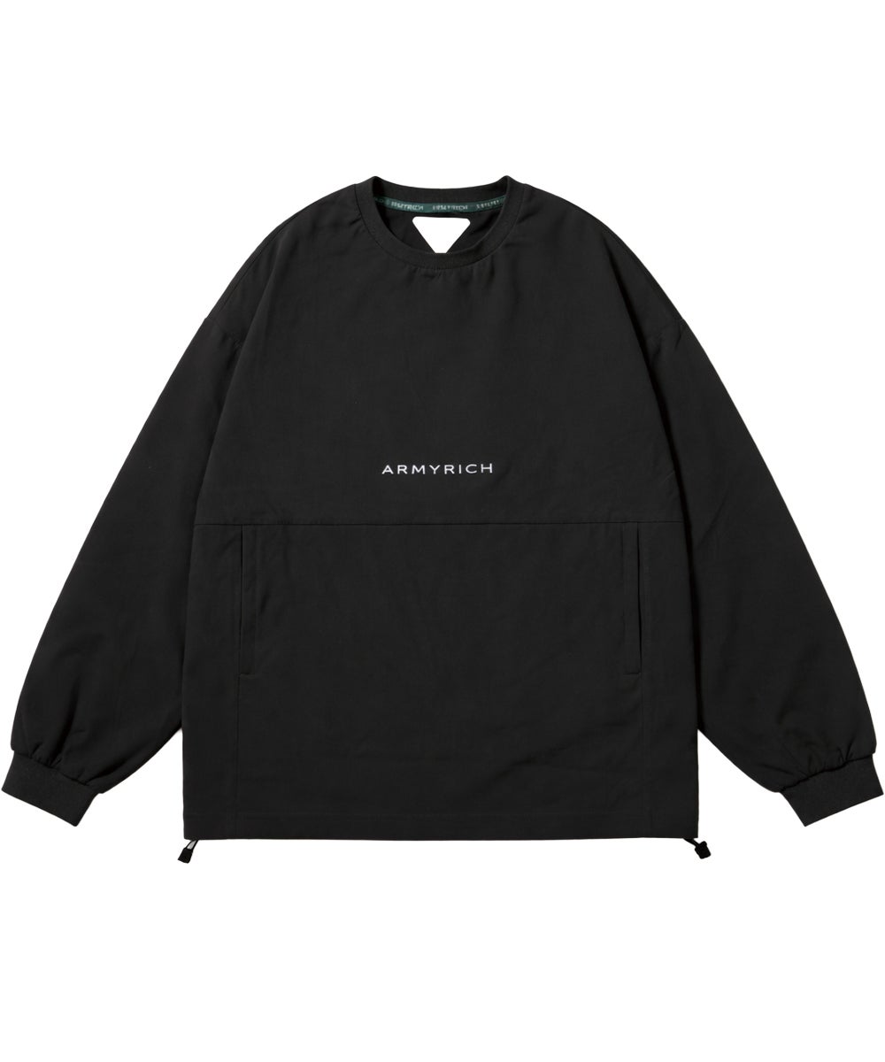 トップスのみの販売】リラックスナイロンストレッチトレーナー